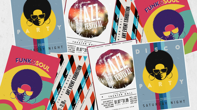 20 Inspiring Gig Poster Designs